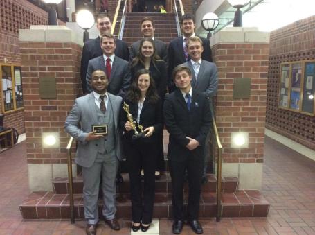 Spring 2015 team at MU. 1st Place!